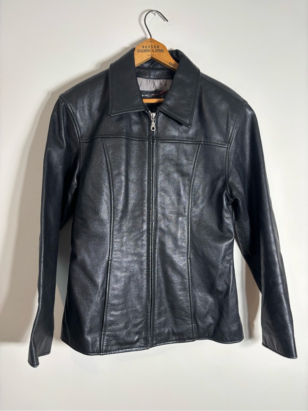 Vintage Wilson Leather Thinsulate Motorcycle Jacket Small